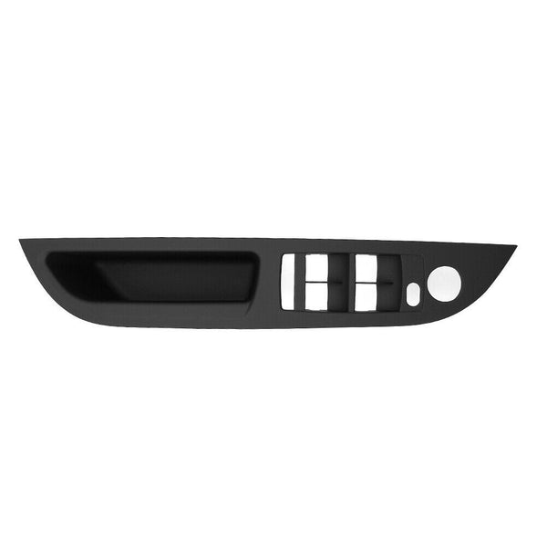 Window Switch Panel Bezel Front Left Driver Side for BMW E60 08-10 (Black) A#S