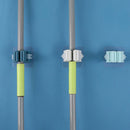 Punch-free Sucker Mop Pylon Kitchen Gadgets Storage Holder Hanging Hook Clip  JR