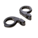 1'' Motorcycle Handlebar Turn Signal Clamp Mirrors Adapter 10mm 8mm  Black