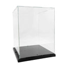 Clear Acrylic Display Case with Black Base, 8.27x8.46x10.24inch