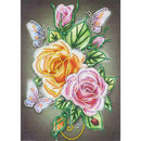 5D DIY Special Shaped Diamond Painting Flower Cross Stitch Mosaic Kit Decor