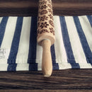 2019 New Christmas Rolling Pin Engraved Rolling Pin Embossed Rolling Pin
