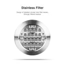 Metal Coffee Capsule Cup for Nespresso Grinds Filter with Powder Hammer A