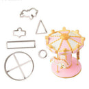 Carousel Cookie Cutter Fondant Cake Decorating Tools Biscuits Cutter Mold Cy
