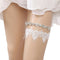 Women Rhinestone Lace Leg Wedding Garter Thigh Ring Belt Bridal Accessories P Kw
