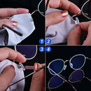 Eyeglass Repair Kit, Screw-in Improved Air Chamber Anti-Slip Silicone Nose Pads