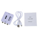 mini AV CVBS Composite Video to HDMI Converter scaled up to 1080P