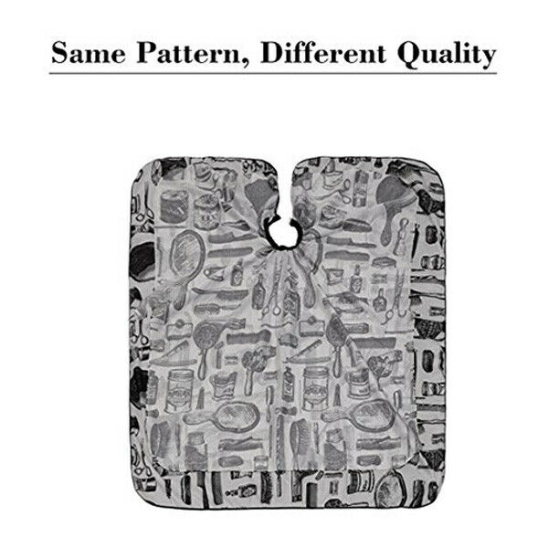 1 Pack Profession Barber Cape - Haircut Gown Salon Styling Bib Kit Hairdres G5Q8