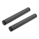 Lovoski 2pcs 15mm Carbon Fiber Rod (10cm 4inch) for DSLR Rig Support System