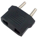 EU To US USA 110v Socket AC Power Plug Adapter Outlet Travel Converter N ZBG