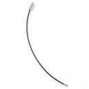 5Pcs Steel Cable Chain Pandent Loop Screw Lock Wire Key Ring For Outdoor Hiking