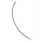 5Pcs Steel Cable Chain Pandent Loop Screw Lock Wire Key Ring For Outdoor Hiking