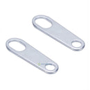 Sliver Motorcycle Turn Signal Indicator Light Lamp Holder Shock Brackets 6.8cm