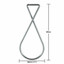 Ceiling Hooks (Set of 100) - Drop Ceiling Clips perfect for Wedding Decorat G7T9