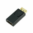 Adaptor Converter Display Port DP Male To HDMI Female Adaptor For HDTV Portable