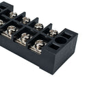 4 Positions Screw Terminal Strip Blocks Barrier 600V 25A Pre Insulated