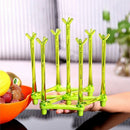 Cup Drying Rack Stand, Retractable Non-Slip Rack Water Drain Dry Organizer  C7N6