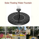 Outdoor Solar Powered Floating Bird Bath Water Fountain Pump Pool Garden C7O4