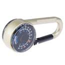 Multifunctional Mini 3in1 Carabiner Compass Thermometer Outdoor Camping Hiking3C