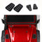Black Intake Grille Cover & Engine Cover Hinge 4x for 1/10 TRX-4 RC Car Buggy