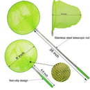 Outdoor Catching Catching Butterfly Net Fishing Net Bag Stainless Steel Tel