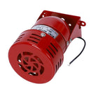 AC 220V Red Metal Motor Driven Air Raid Siren Horn Alarm