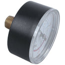 Round 0-180 psi 13mm 1/4BSP Diameter Dial Comparator Air Manometer, Black L4C2