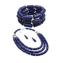 Ethnic Style Wedding Acrylic Jewelry Sets Beads Necklace Earring Bracelet S