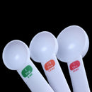 White Measuring Spoon Tea Scoop Teaspoon Baking Cooking Kitchen Tool 6PC
