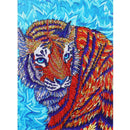 5D DIY Special Shaped Diamond Painting Tiger Cross Stitch Embroidery Mosaic