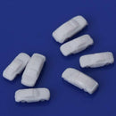100pcs Unpainted White Car Models Train Layout 1:500