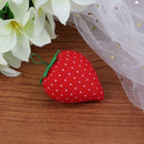 Strawberry Needle Pincushion Cross Stitch Sewing Pin Storage Holder Cushion