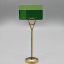 16X 5cm - 6" Dining Standard Table Number Stand - Stainless Steel AEGFG