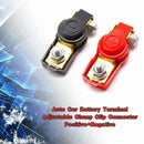 12V-Adjust-Car-Auto-Battery-Terminal-Clamp-Clips-Connector-Positive-Ne SUJ