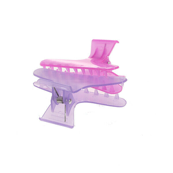 2Pcs Hair Claws Clips Salon Barber Hairdressing Styling Hair Grips Accessory