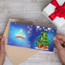 4pcs 5D DIY Diamond Painting Special-shaped Children Bitrhday Greeting Card Gift