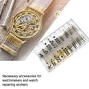 170Pcs/Box Watch Crown Parts Replacement Assorted Dome Flat Head Watch Acce F8G2