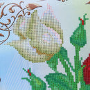 White Rose 5D Diamond Painting Embroidery DIY Cross Stitch Craft Home Decor