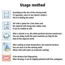 Temporary Tooth Replacement Material - 12 grams, 20ml, Kit teeth Repair 12- M7M4