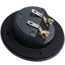 (2 PACK) SPEAKER BOX TERMINAL ROUND SPRING CUP CONNECTOR SUBWOOFER ENCLOSUR D1K6