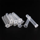 10pcs 10ml micro centrifuge tube vial clear plastic vials container snap cap0K