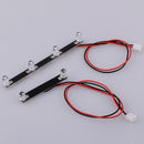 FY-03 RC Crawler Roof and Front LED Light Bar Upgrade Accessories Pack of 2