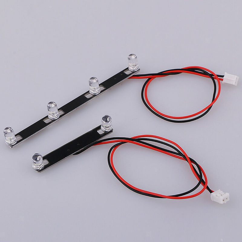 FY-03 RC Crawler Roof and Front LED Light Bar Upgrade Accessories Pack of 2