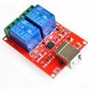 2-way control switch 5V computer USB drive free relay module