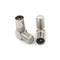 5PCS Right Angle TV Aerial F Connector Adapter RF Coaxial TV Cable Male  Z