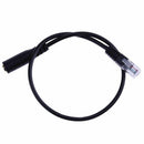 2pc 3.5mm Stereo Audio Headset to Cisco Jack Female to Male RJ9 Plug Adapte A9N3