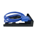 20 Pin USB 3.0 3.5 Inches Floppy Bay High Speed Front Panel Plug And Play ABS
