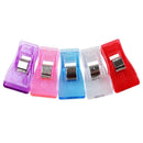 50pcs Colorful Sewing Plastic Clips Patchwork Quilting Craft Fixed Clip