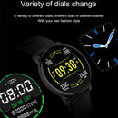 W9 Full Screen Press Men Sport Pedometer Smart Watch IP68 Waterproof Fitnes