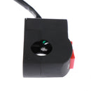 Universal 22mm 7/8" Motorcycle Handlebar Switch Start Flameout ON OFF ButtoSEAU